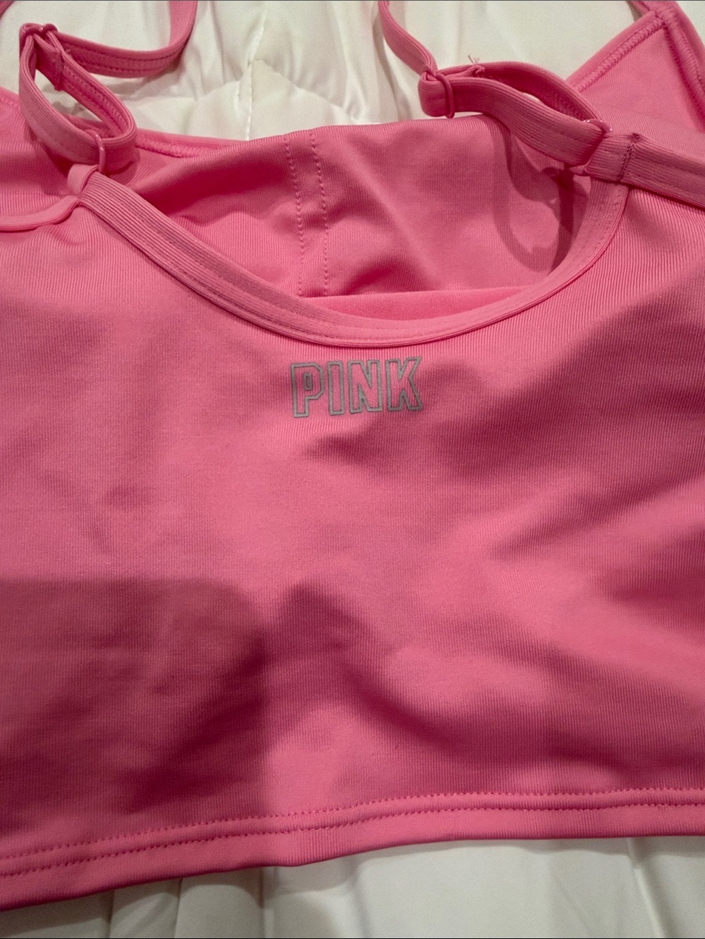 Pink Ruched Bralette - Picture 4 of 4